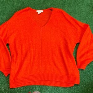 H& M Vibrant Orange Women's Sweater